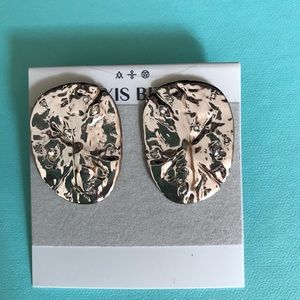 Alexis Bittar Encrusted Rocky Disc Clips, …